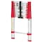Vestil Aluminum Telescopic Extension Ladder, 250 lb Load Capacity TLAD-10 - alternate 2